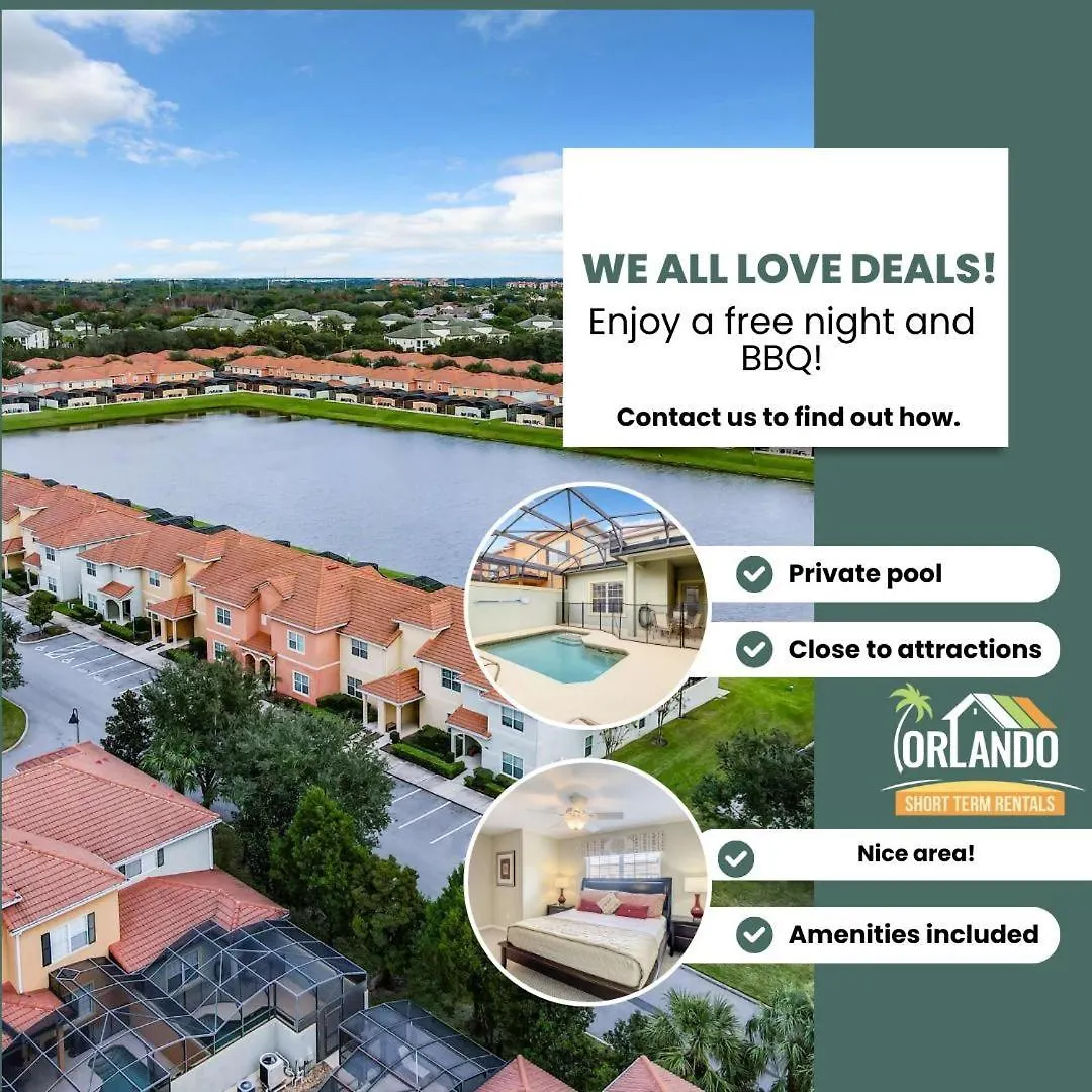 Дом отдыха Paradise Palms Resort, Just Minutes From Disney!!!! Давенпорт США